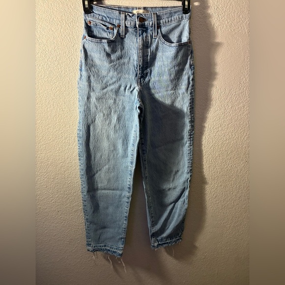 Madewell Women's Light Blue Ballon Jeans 26 - Picture 5 of 15
